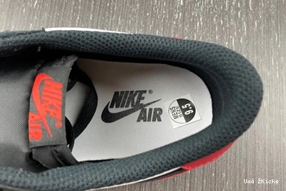 Cozy 9700 OG Low CZ0790- 88 Black Toe  1 Jordan Retro 0725
